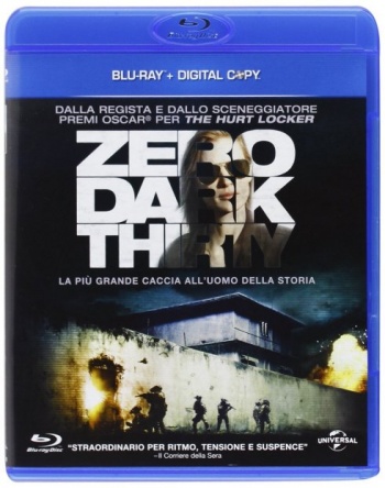 Locandina italiana DVD e BLU RAY Zero Dark Thirty 